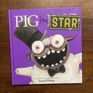 3/$10 Pig the Star Book by Aaron Blabey